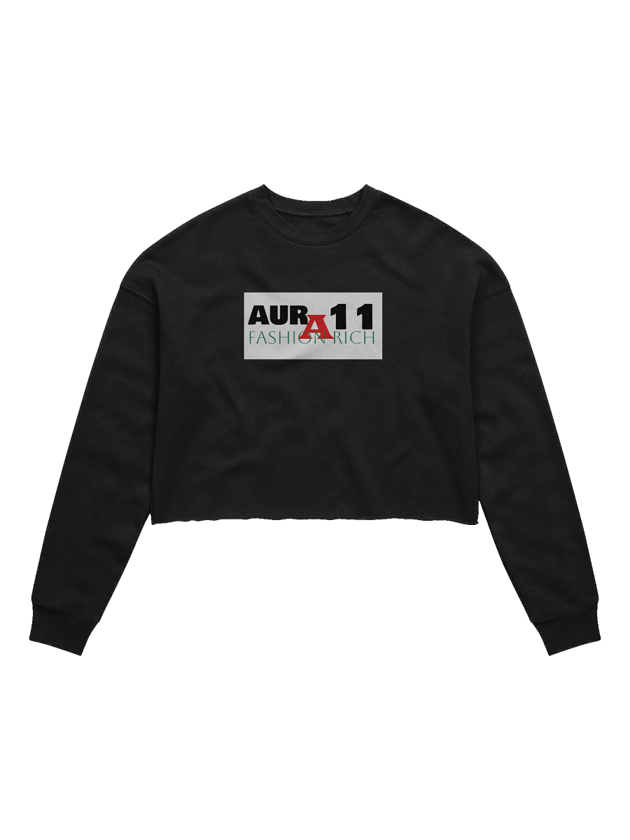AURA 11 FASHION RICH Women's Crop Sweatshirt product image (1)