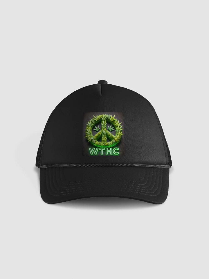 Da Peaceful Pot Foam Trucker Hat product image (1)