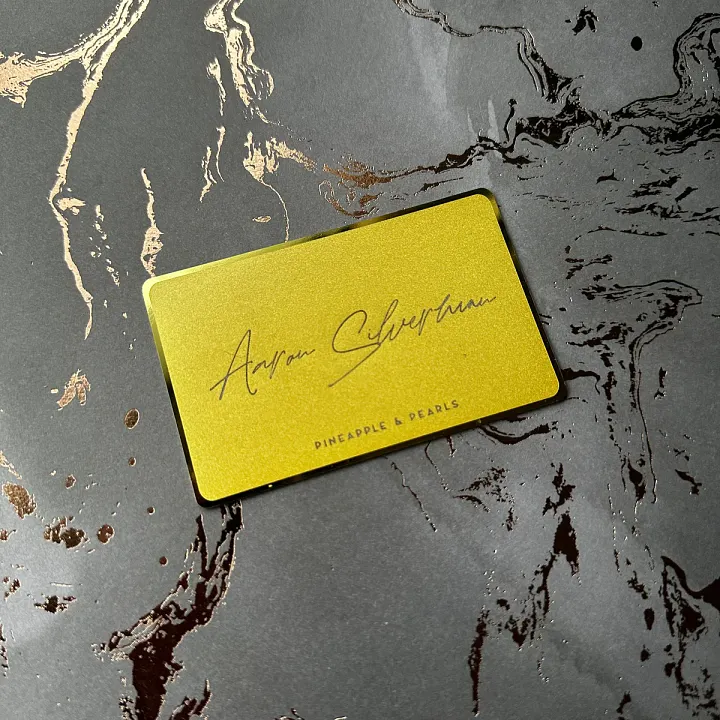 Prime NFC Gold Plated Stainless Steel - Tap Business Card product image (1)
