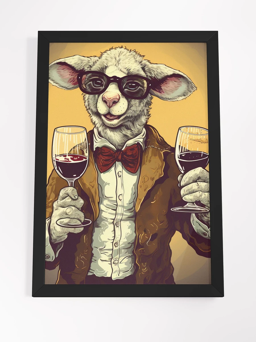 Lubrication Lamb Framed Painting product image (22)