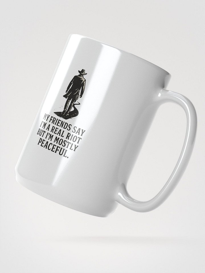 Mostly peaceful mug product image (2)