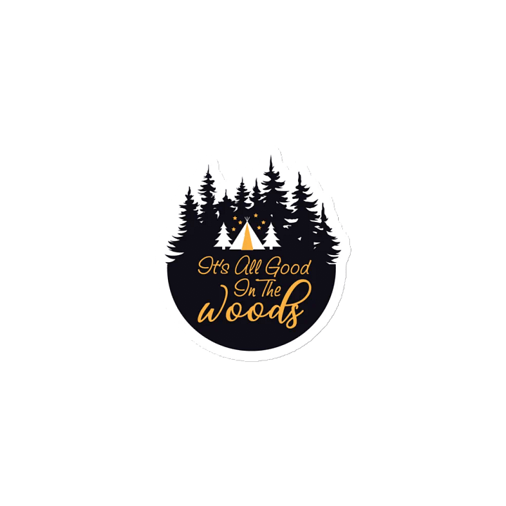 All Good in the Woods Die-Cut Magnets product image (1)