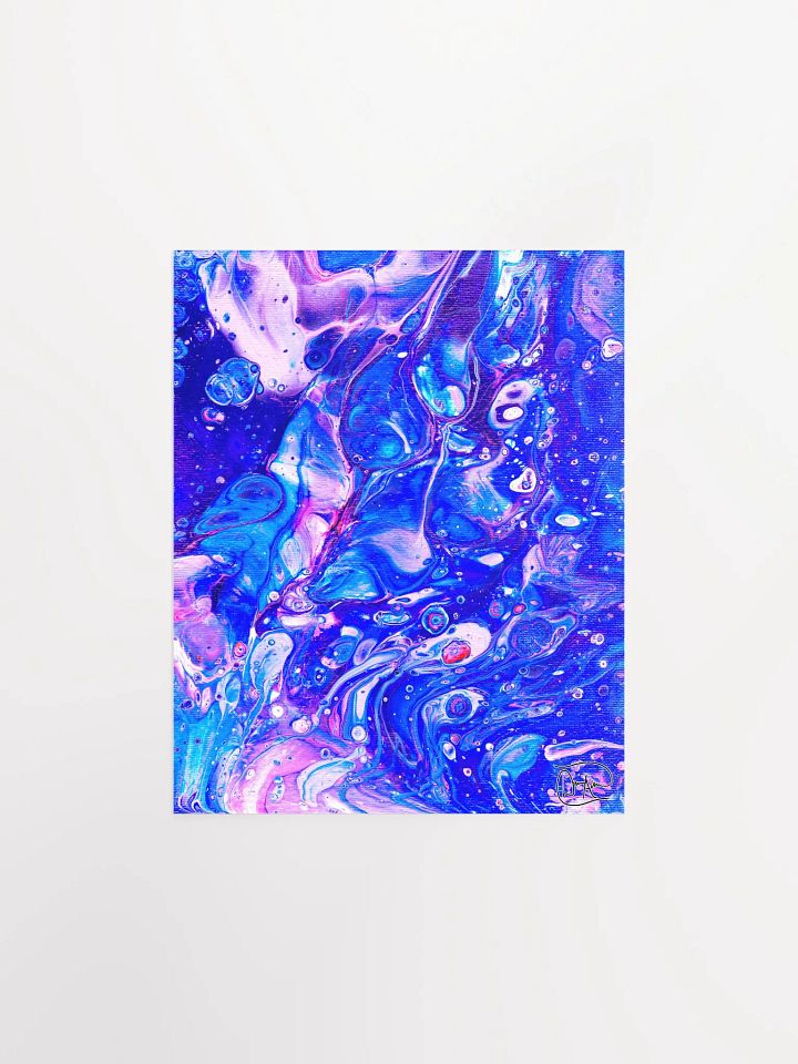 Bubblegum Fluid Acrylic Print product image (1)