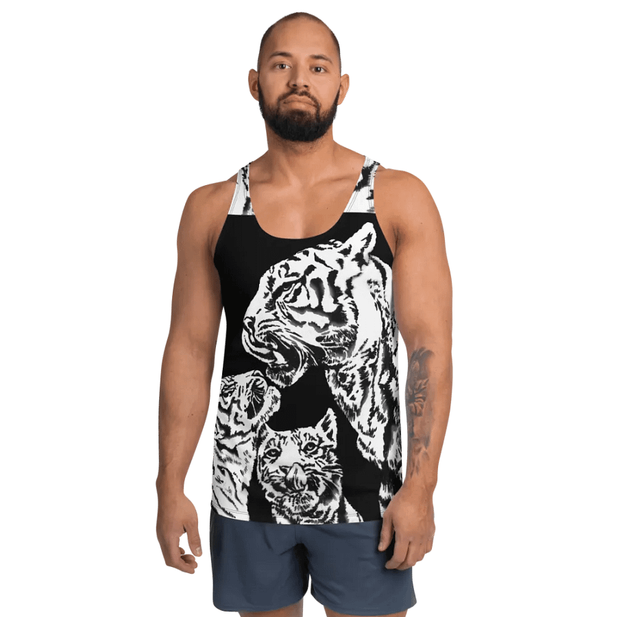 tiger family tank top product image (2)