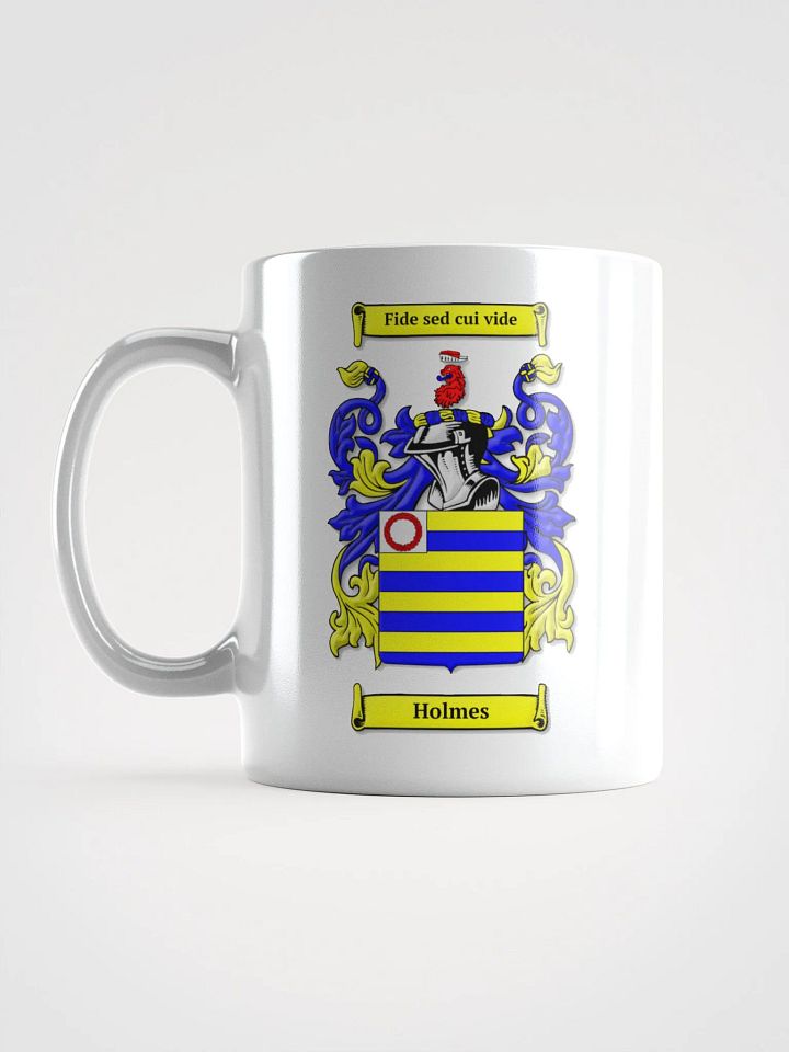 Holmes Family Crest - White Mug product image (2)