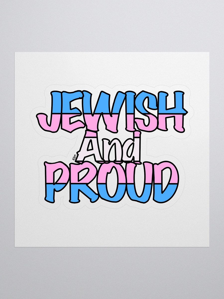 Trans Jewish and Proud product image (1)