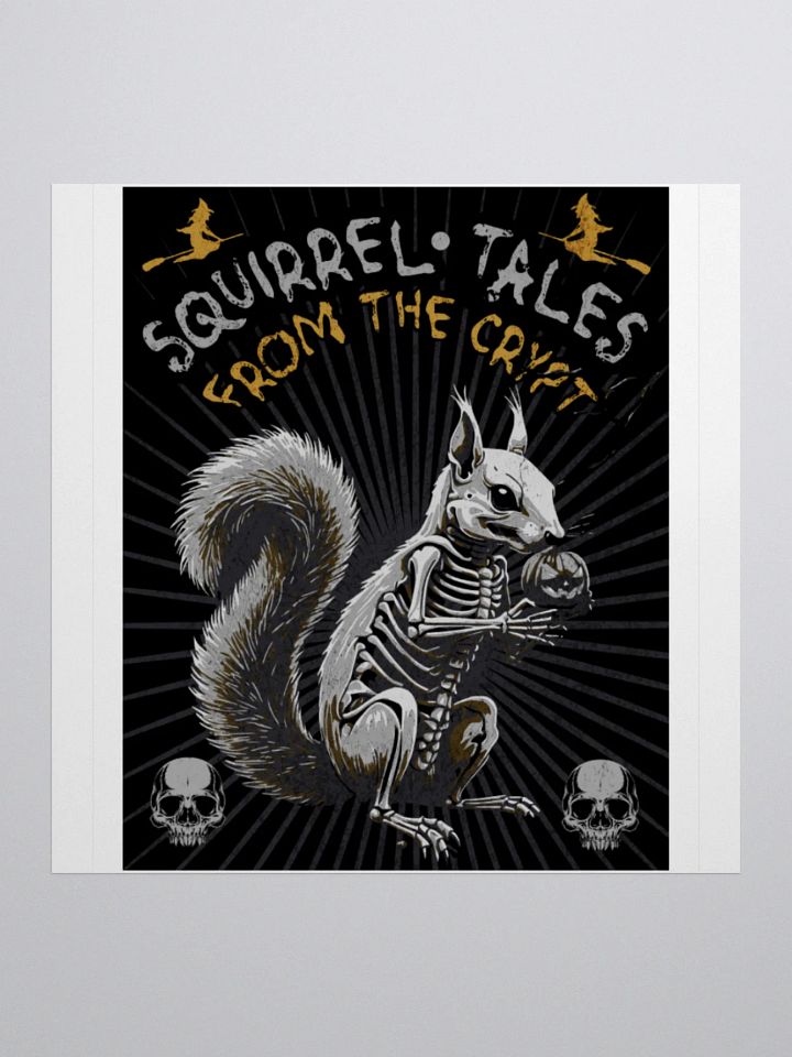 Squirrel Tales From the Crypt Kiss Cut Stickers product image (1)