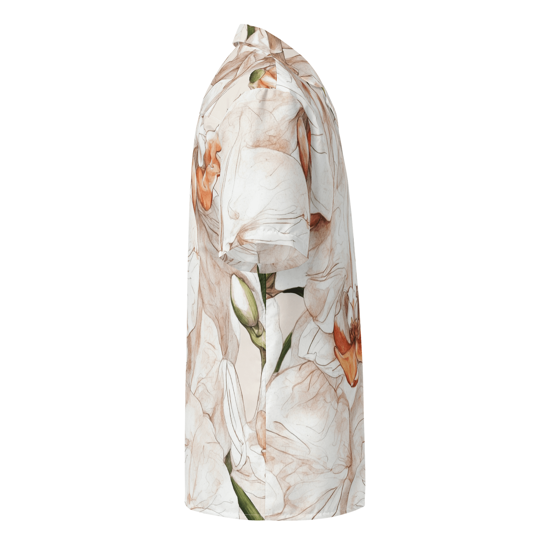 Tropical Blossom Breeze Hawaiian Shirt product image (4)
