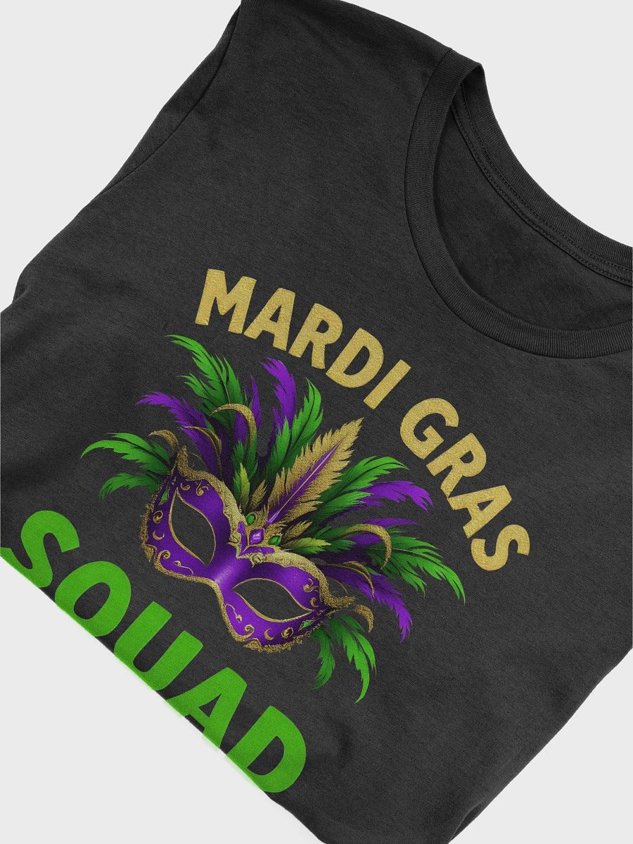 Mardi Gras Squad Mask T-Shirt product image (4)
