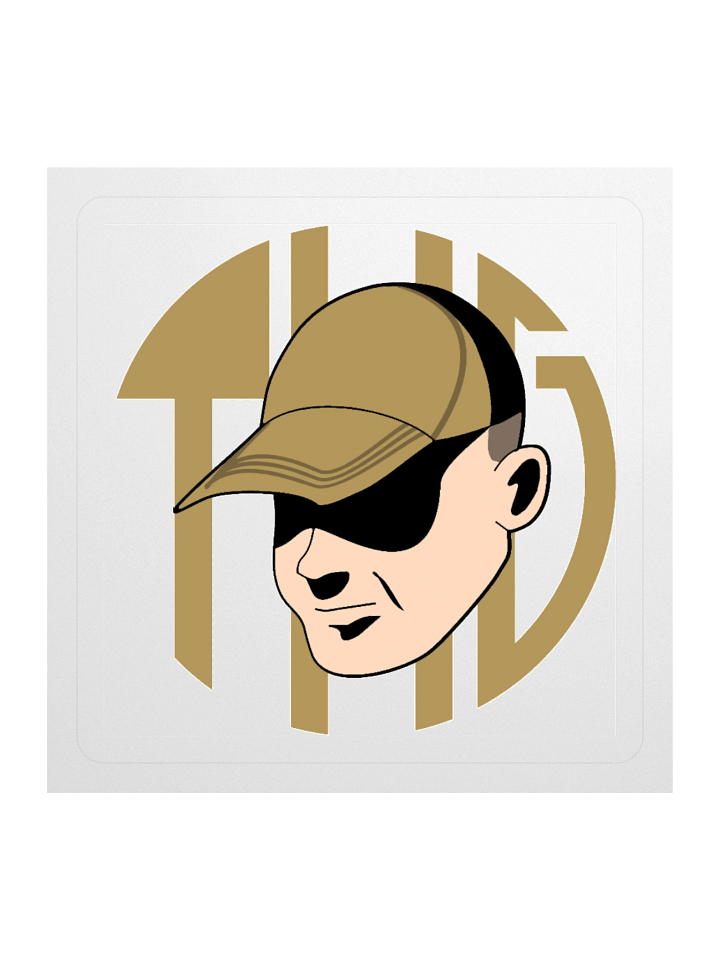 Gold THG Logo Sticker Set product image (2)