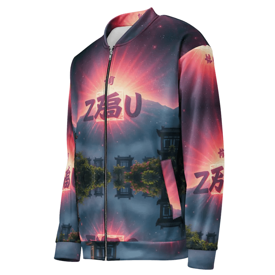 Symmetry in Serenity Bomber Jacket product image (3)