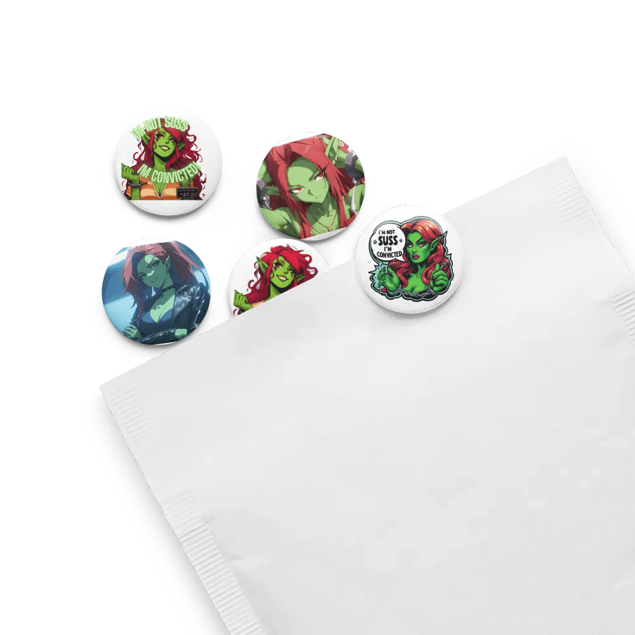I'm Not Suss, I'm Convicted Pins product image (13)
