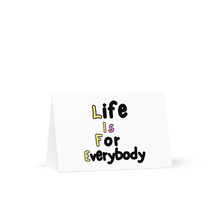 Vibrant Life Greeting Card product image (1)