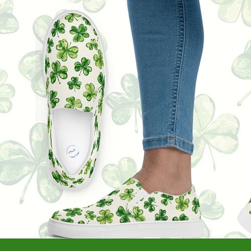 New St Patrick's Day Women's Slip On Shoes. Only @
https://nicolette-shop.fourthwall.com/products/st-patricks-day-womens-slip-on