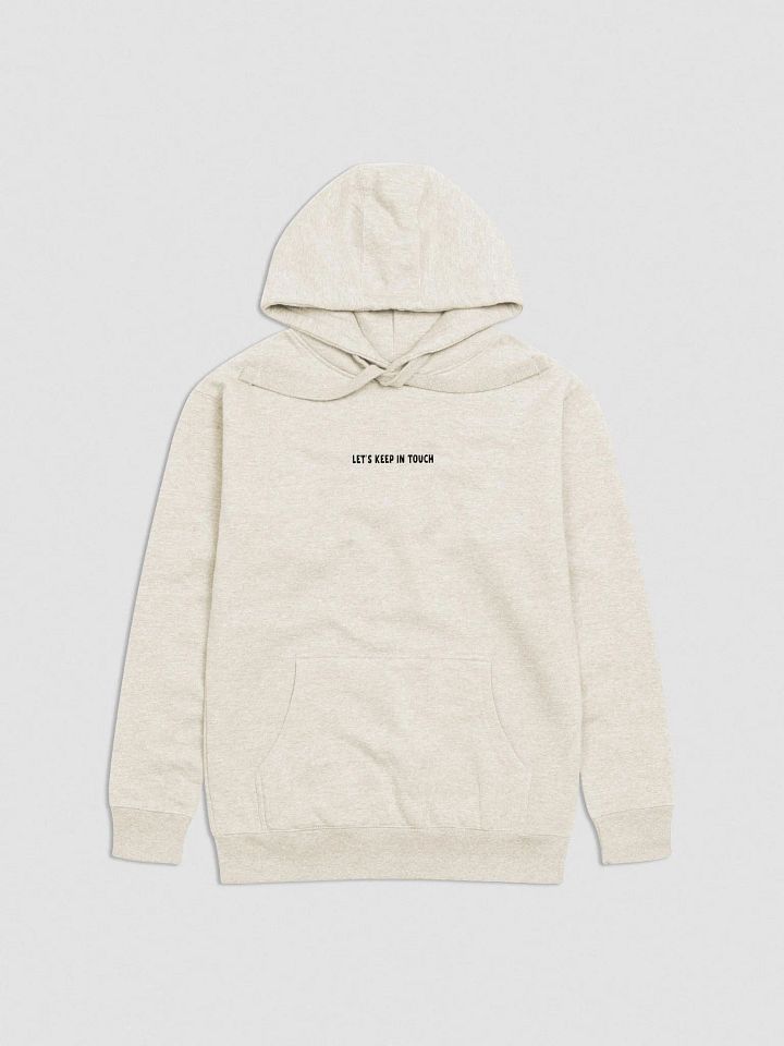 Let's Keep in Touch Embroidered Unisex Hoodie product image (3)