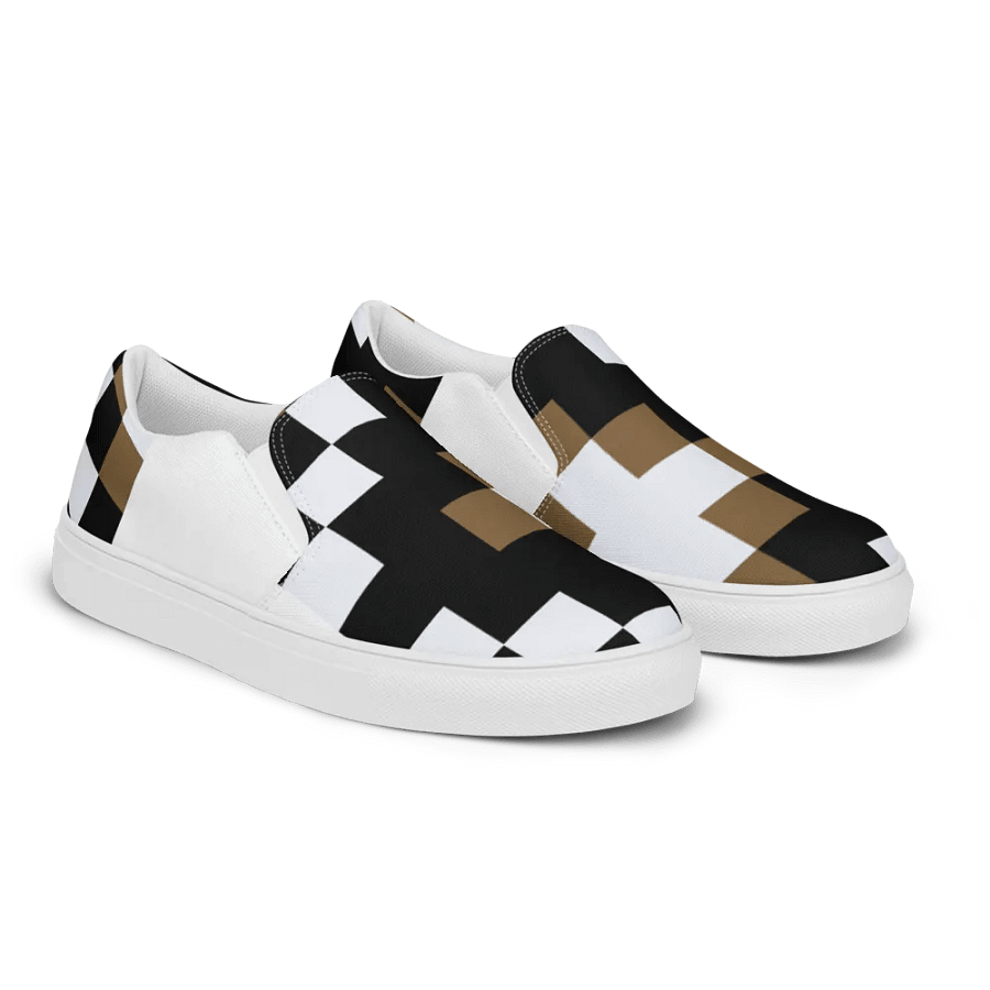 Symmetry Grid Men's Slip-On Shoes product image (6)