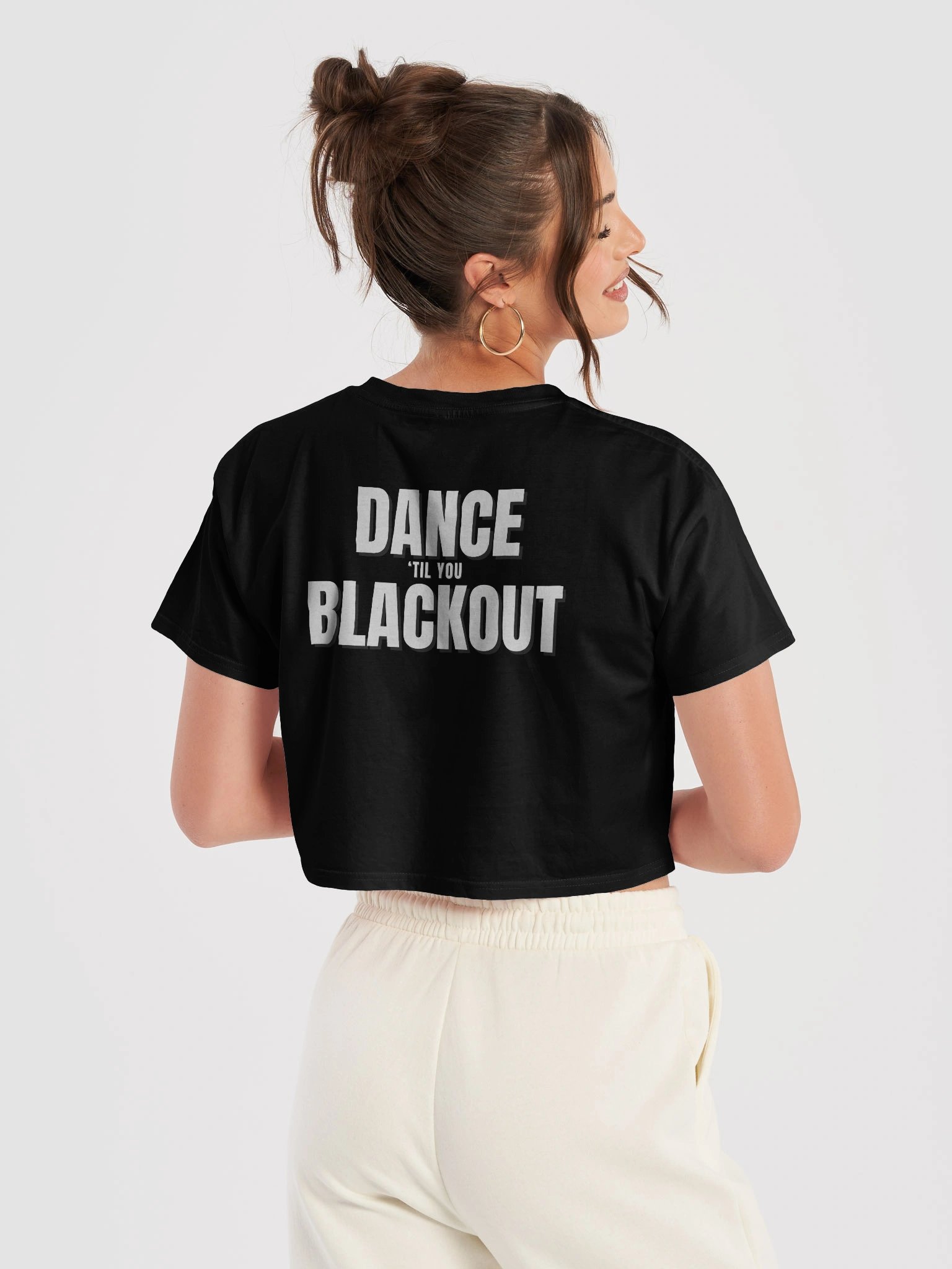 Dance 'Til you BLACKOUT crop product image (7)