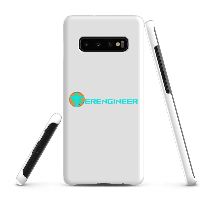 Terengineer Font Snap Samsung Case (White) product image (2)