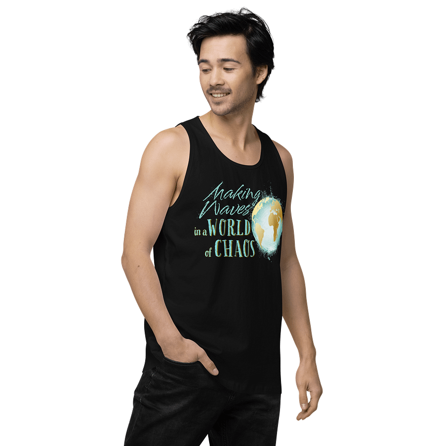 Making Waves In a World of Chaos Men's Tank Top product image (5)