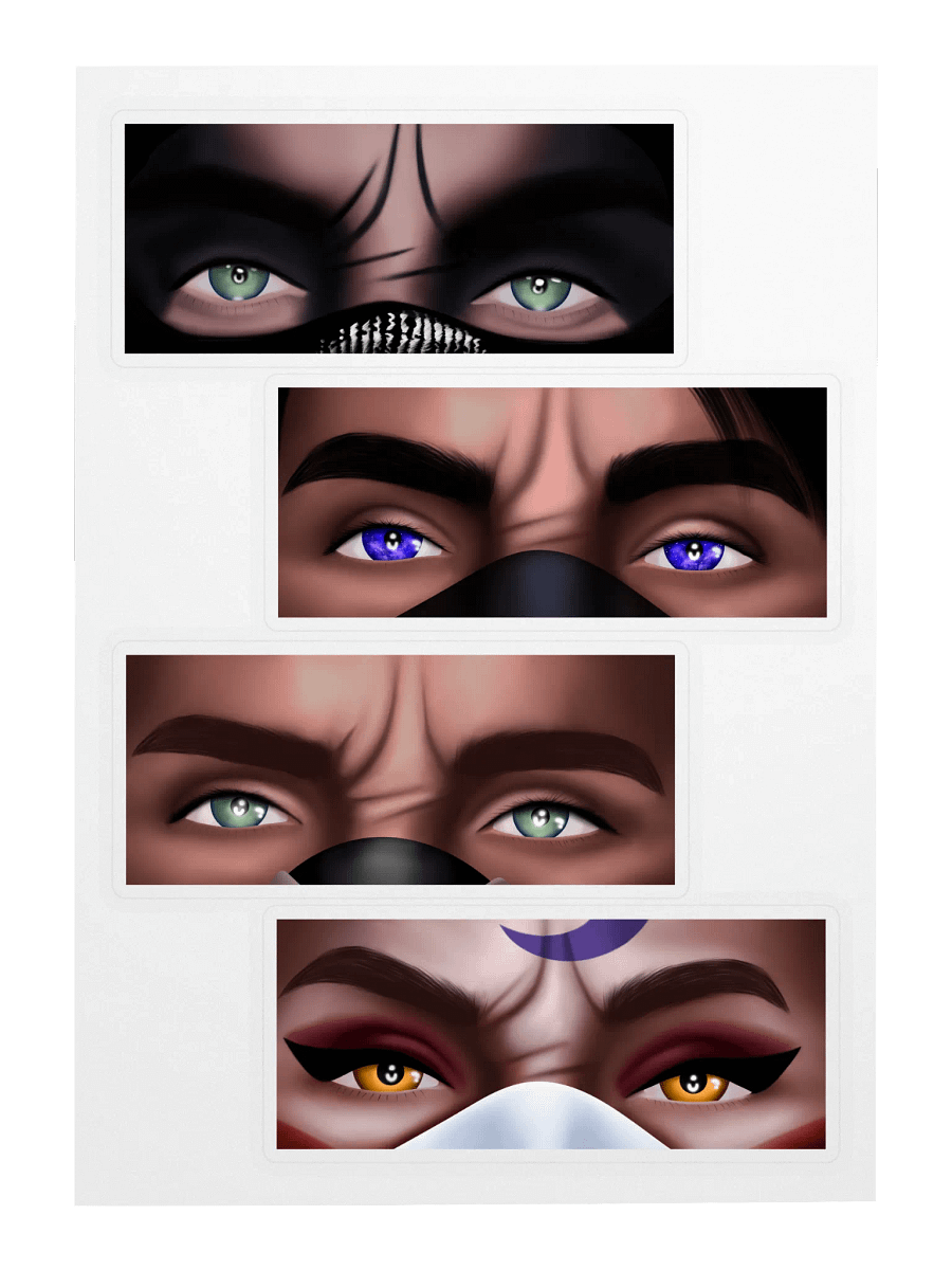Eye Stickers - Sheet 1 product image (3)