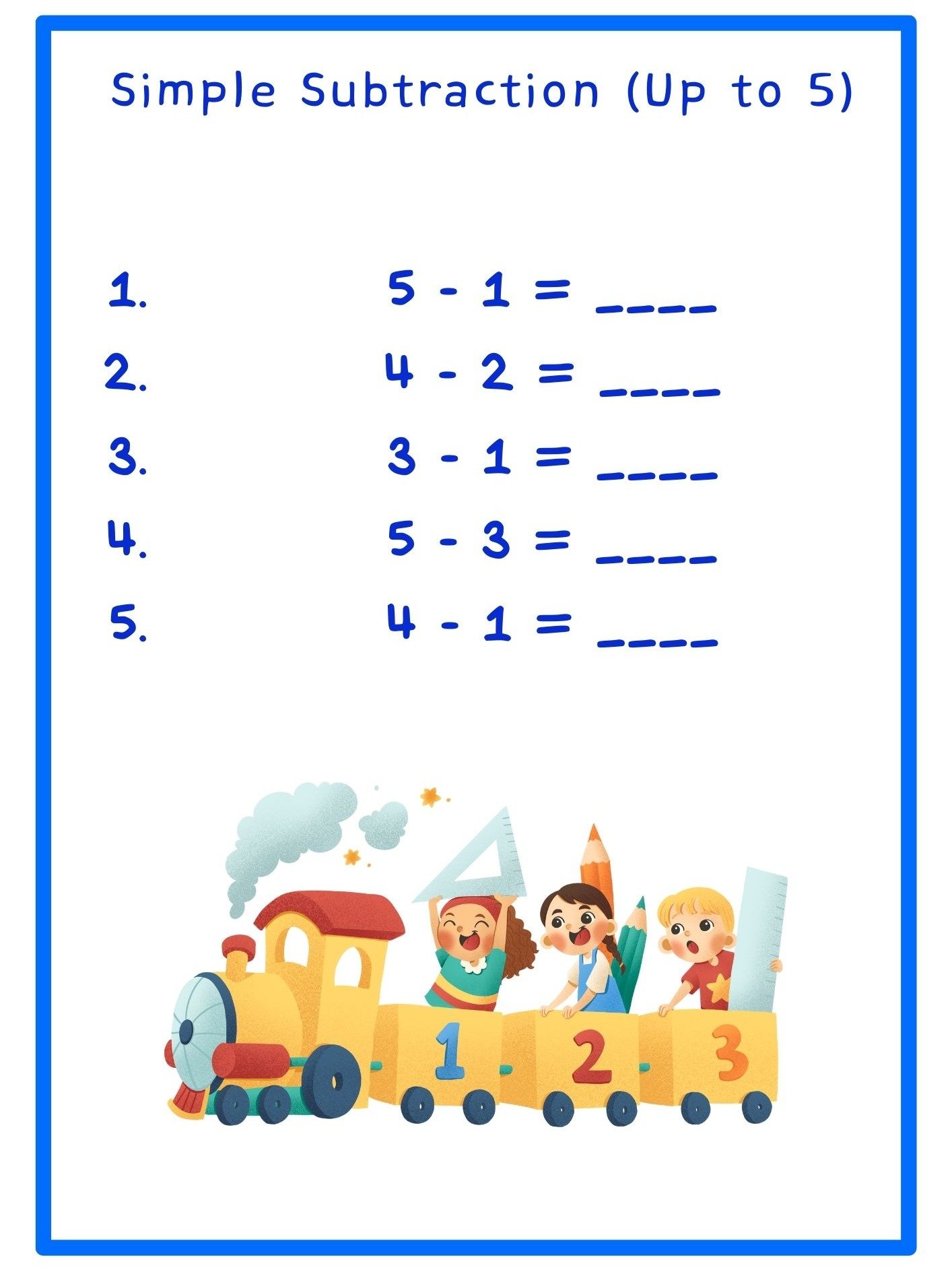 Printable Math Workbook Part 1 product image (4)
