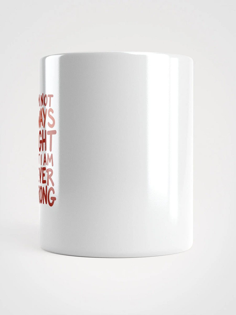 Never Wrong Red Handwritten Mug product image (14)