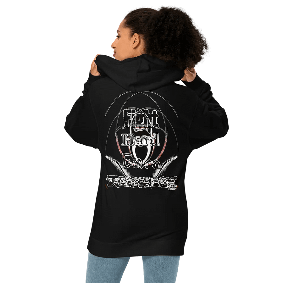 Fight Hard Earn Respect - Embroidered - Wrist - Midweight Hoodie product image (7)