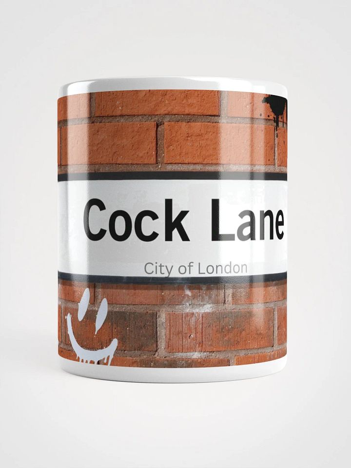 Cock Lane London Mug - Rude British Street Names product image (1)