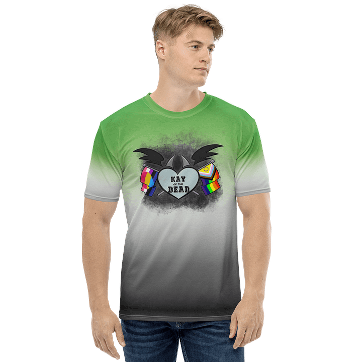 Kay_of_the_Dead Pride Logo Aromantic Pride Tee product image (1)