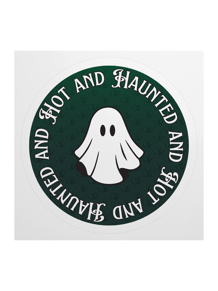 Hot and Haunted Sticker product image (3)