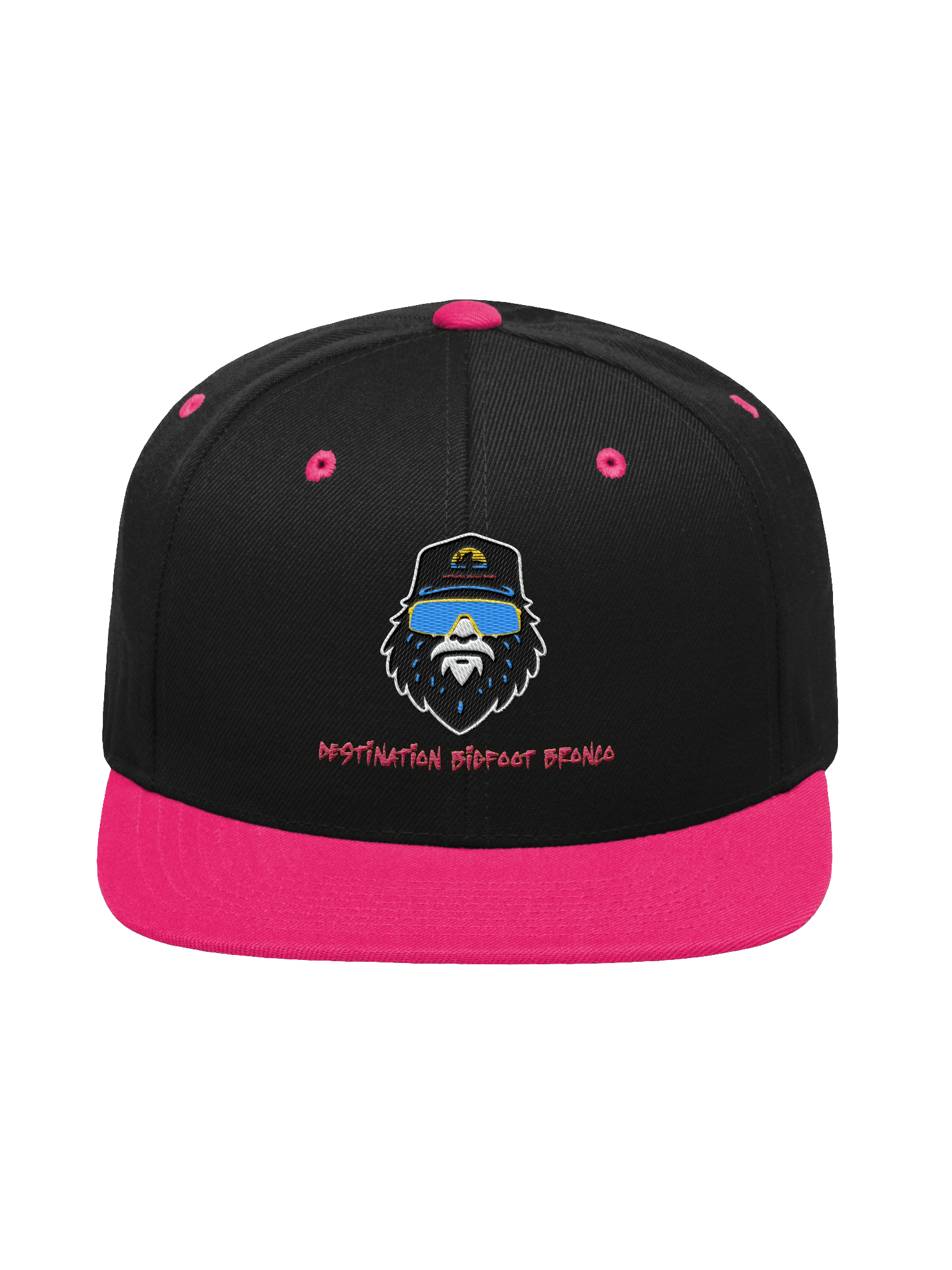 **Limited Edition Pink** Destination Bigfoot Bronco Bigfoot Logo Wool Blend Snapback product image (1)