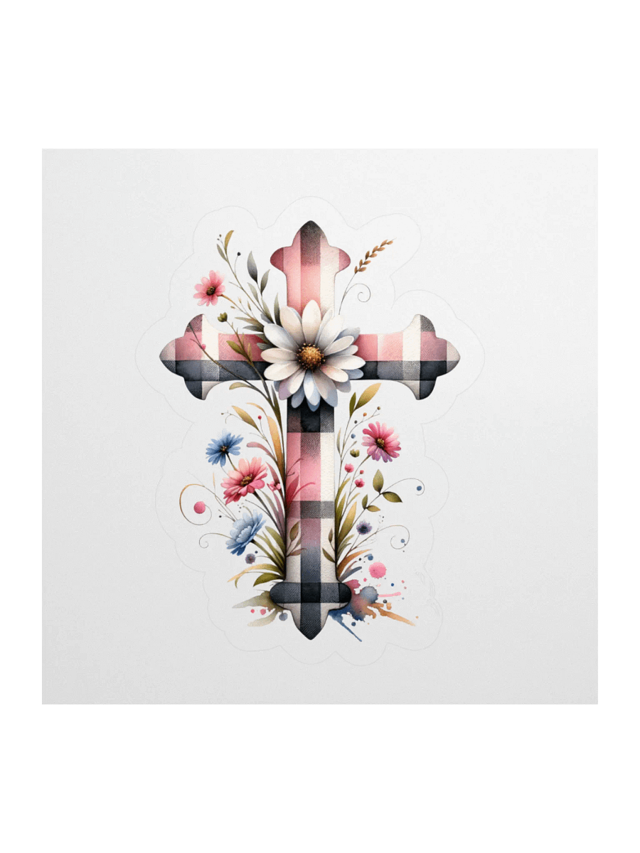 Floral Charm Kiss Cut Stickers. product image (1)