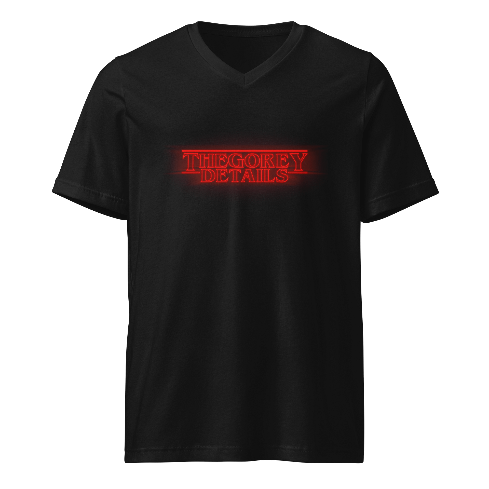 Upside Down - Bella+Canvas Short Sleeve V-Neck Jersey T-Shirt product image (1)