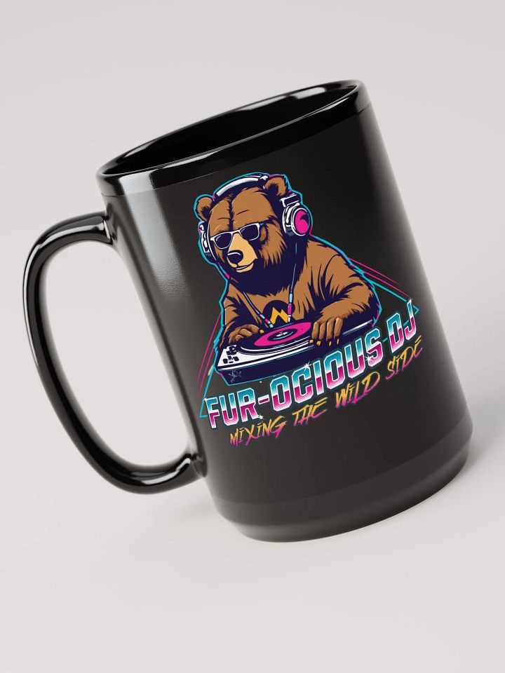 Fur-ocious DJ and Cowboy Hat Mug product image (1)