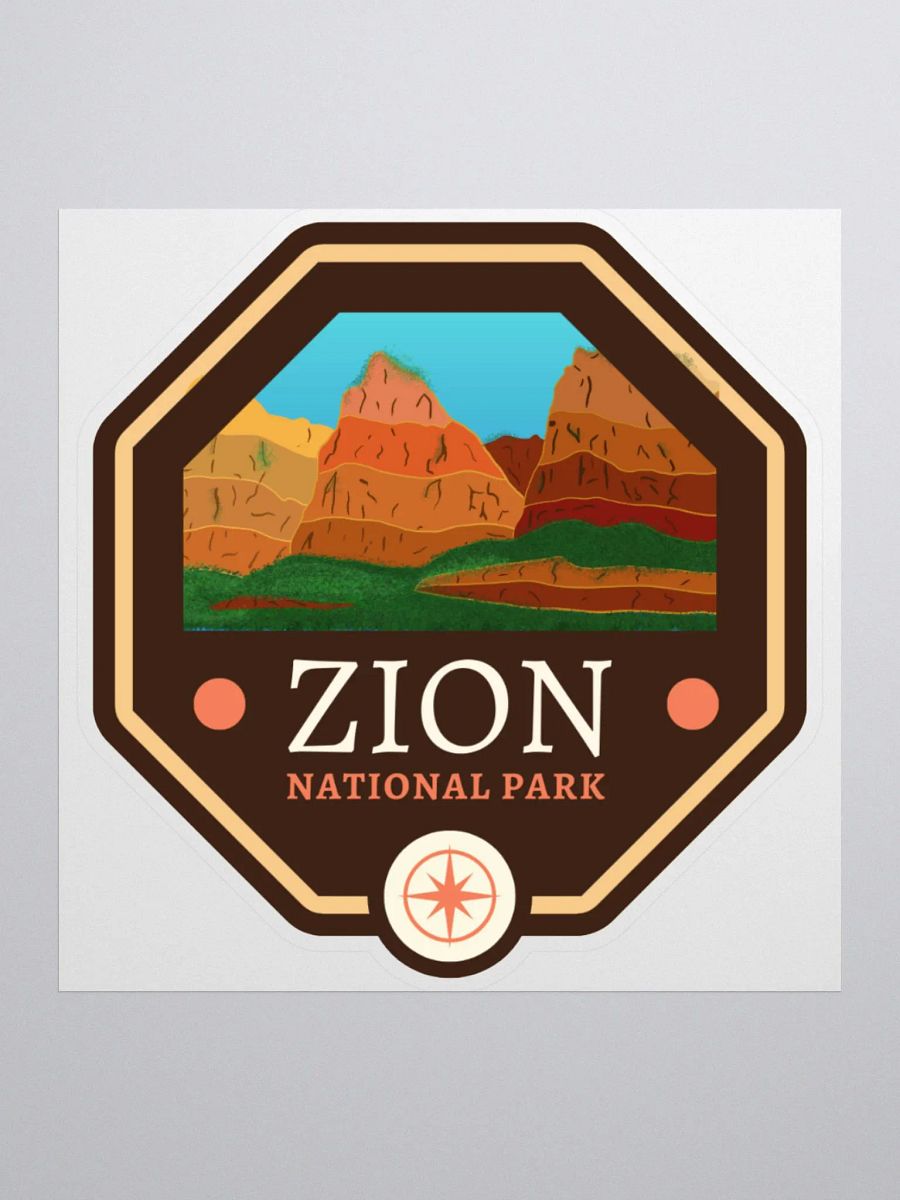Zion National Park Sticker product image (1)