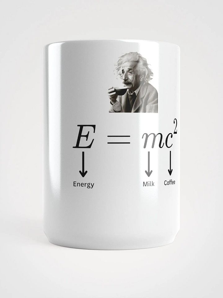 Einstein loves coffee Mug product image (1)
