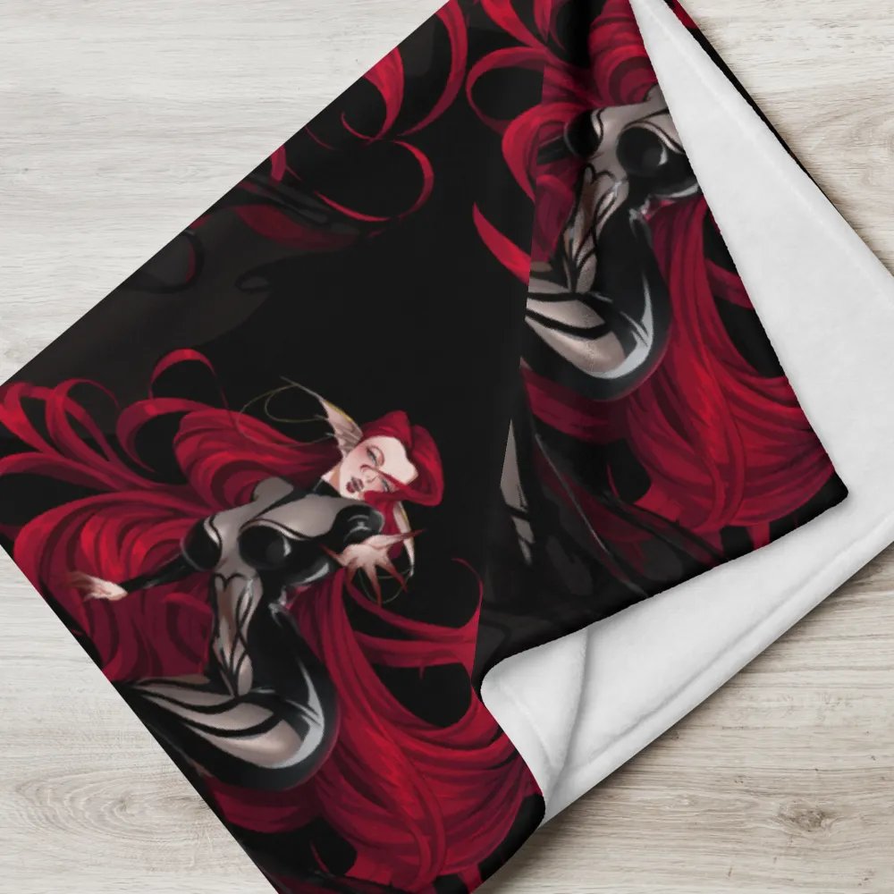 Deadly Siren Black Blanket product image (5)