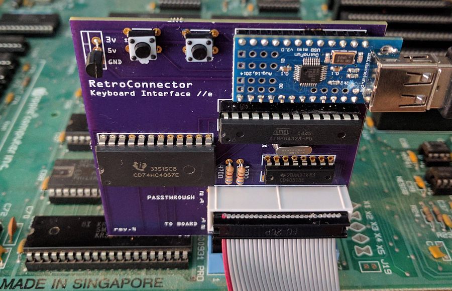 RetroConnector keyboard interface for Apple IIe product image (3)