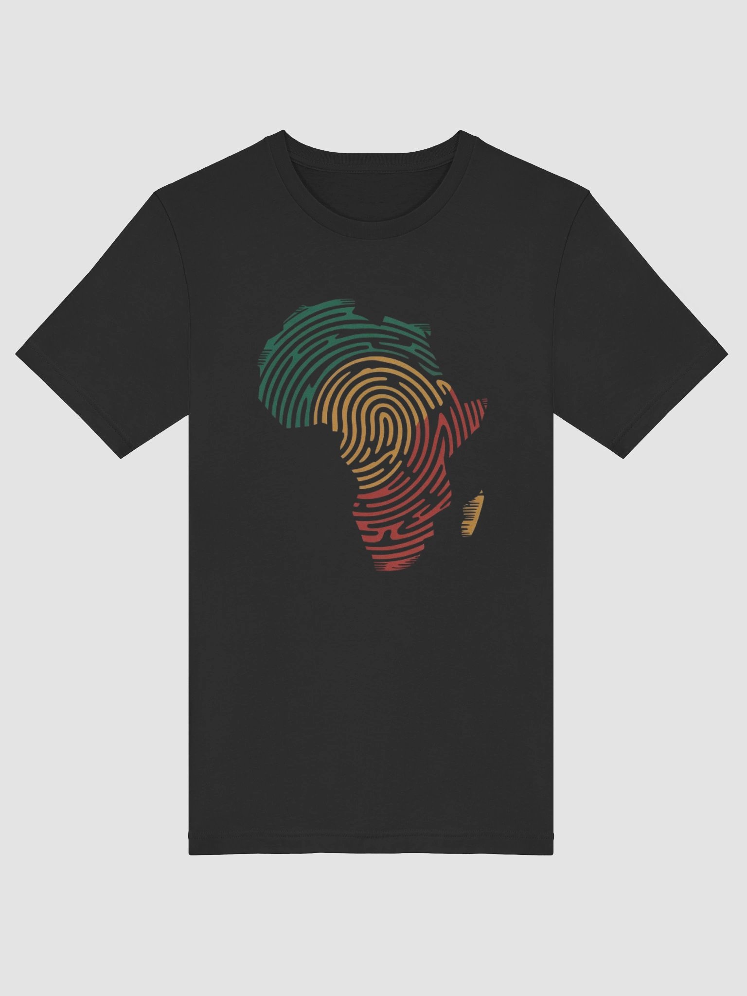 Africa Map African DNA Fingerprint Pan Africa Traore Supersoft T-shirt product image (48)