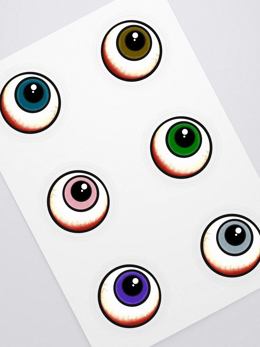 Eyeballs Sticker Sheet product image (2)