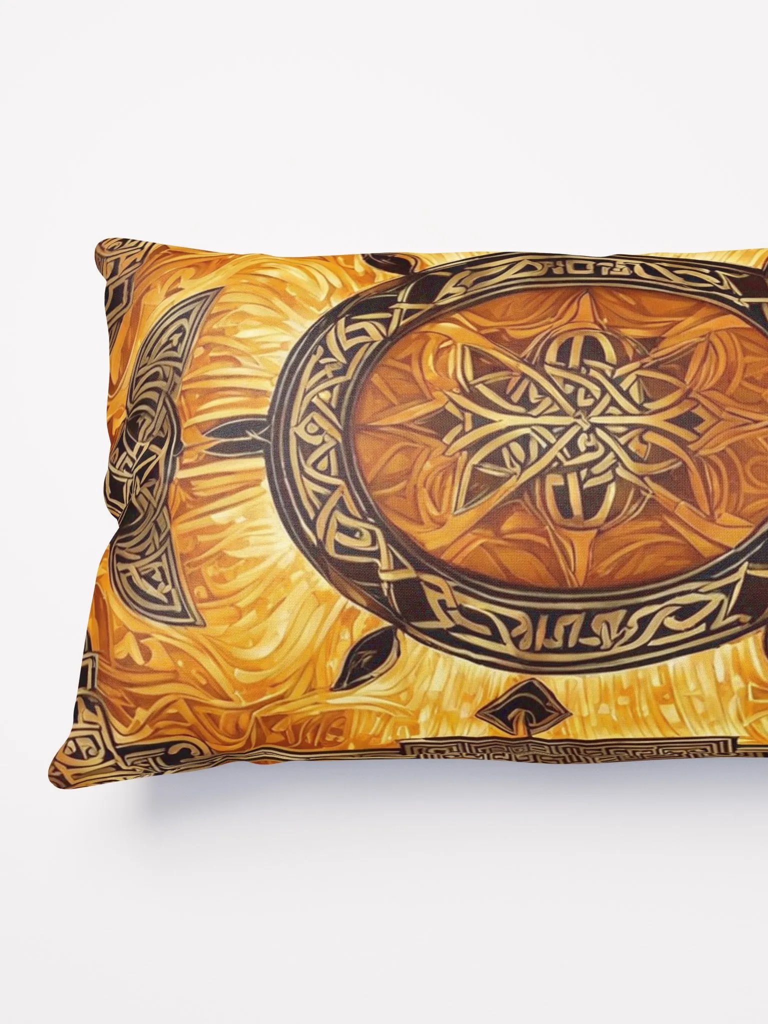 Celtic Gold Symbology Cushion product image (7)