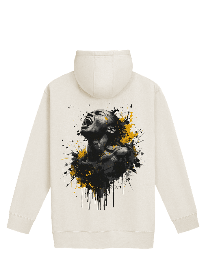 HAZARD EDITION: Electric Yellow & Black Ink Graphic Premium Hoodie & Sweatshirt Collection product image (1)