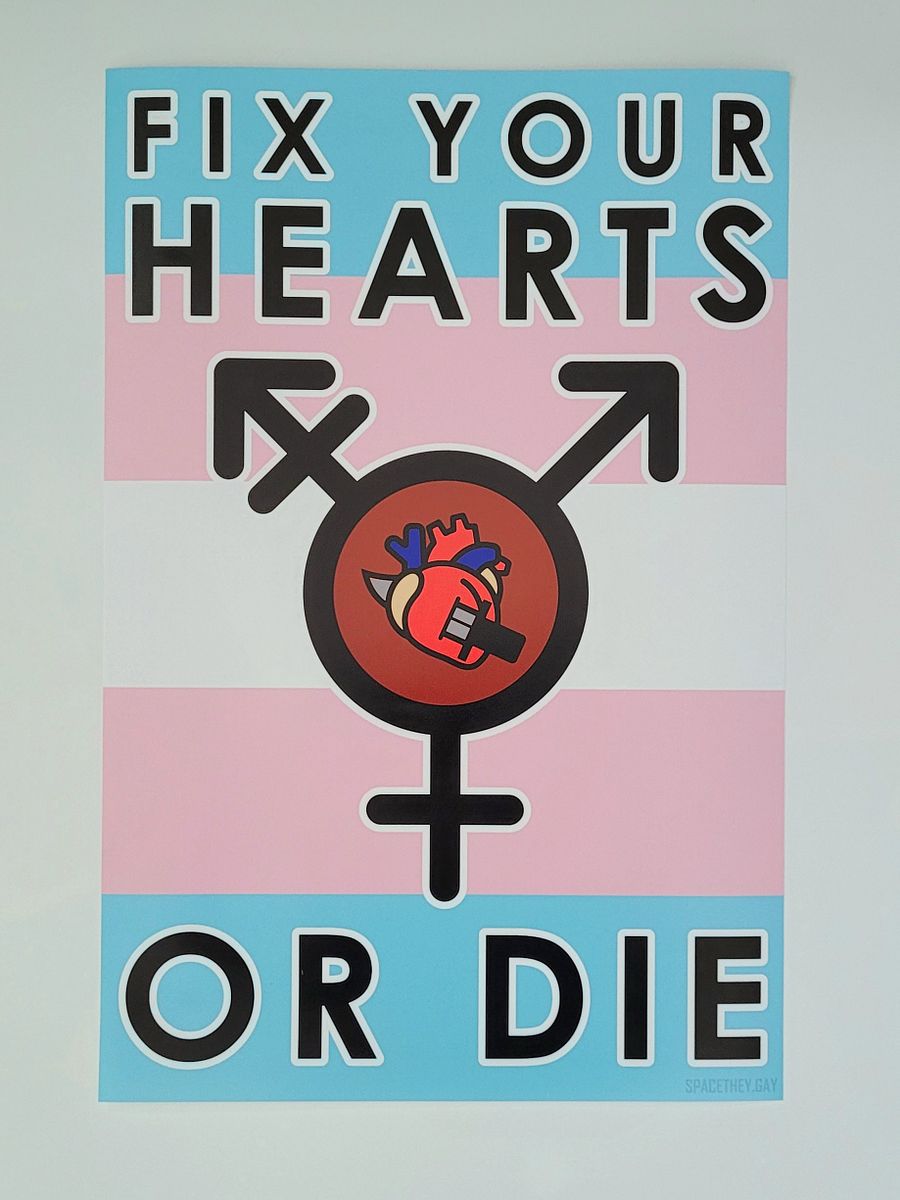 Fix Your Hearts or Die Poster product image (1)