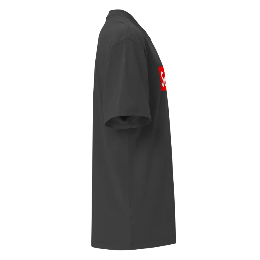 Red 'Subreme' Arab Parody Oversized Tee product image (9)