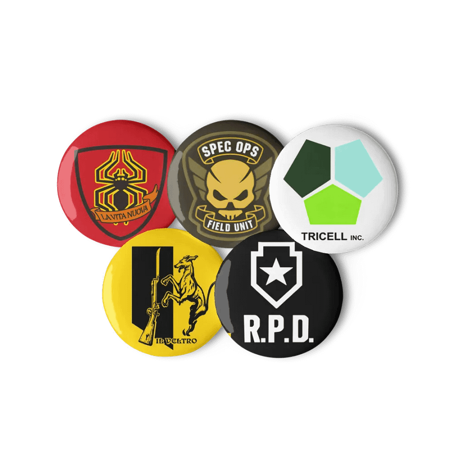 Resident Evil Organizations Pin Set 2 product image (6)