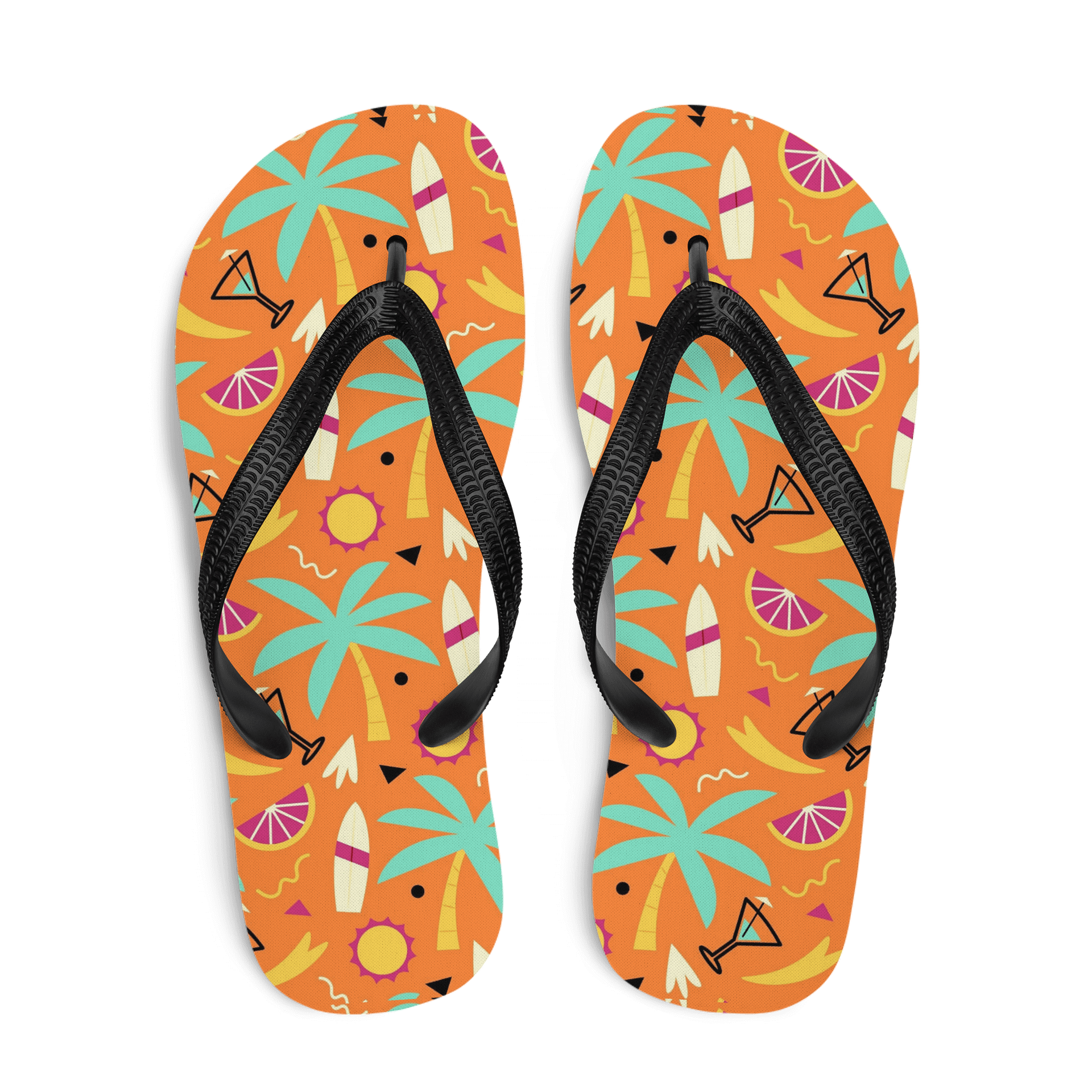 Tropical Vibes Flip-Flops product image (2)