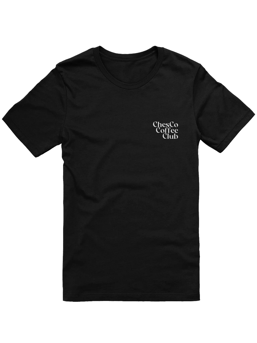 ChesCo Coffee Club Tee (Black) - LIMITED product image (1)