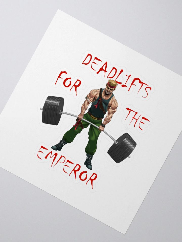 Deadlifts For The Emperor - Jungle Fighter - Sticker product image (6)
