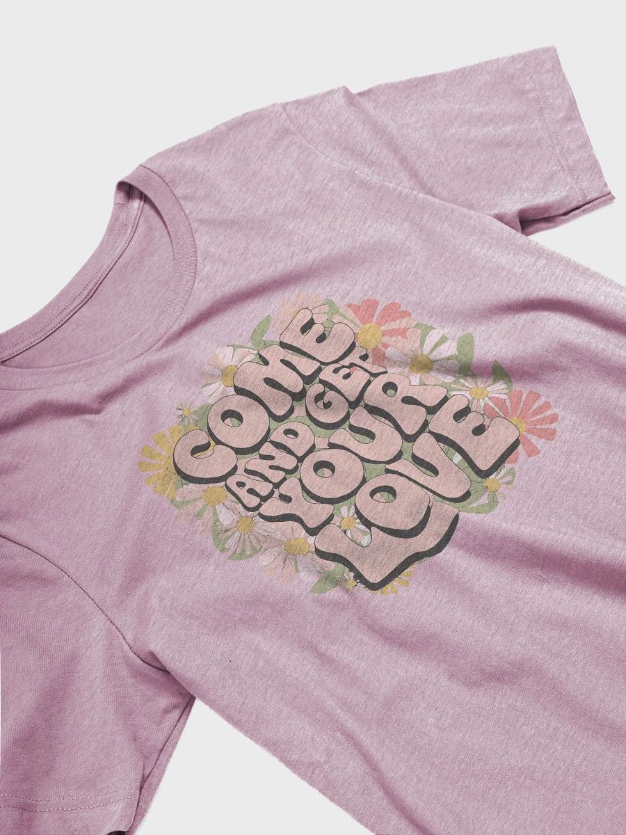 Psychedelic Love Floral T-Shirt product image (20)