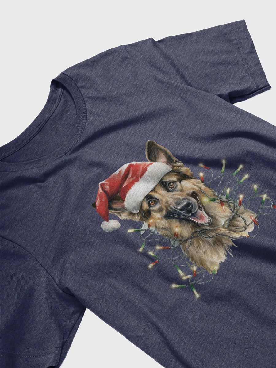 "German Shepherd Christmas" t-shirt product image (6)